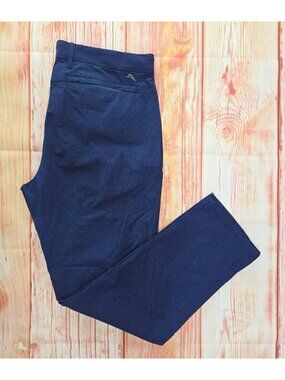 Tommy Bahama Navy Relaxed-Fit Lightweight Pants 34x30